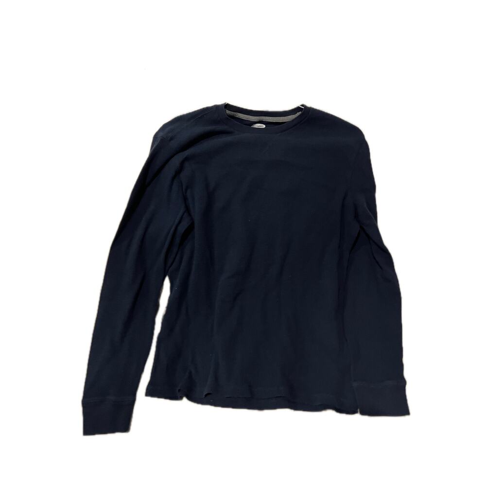 Old Navy Black Thermal Shirt Mens Large